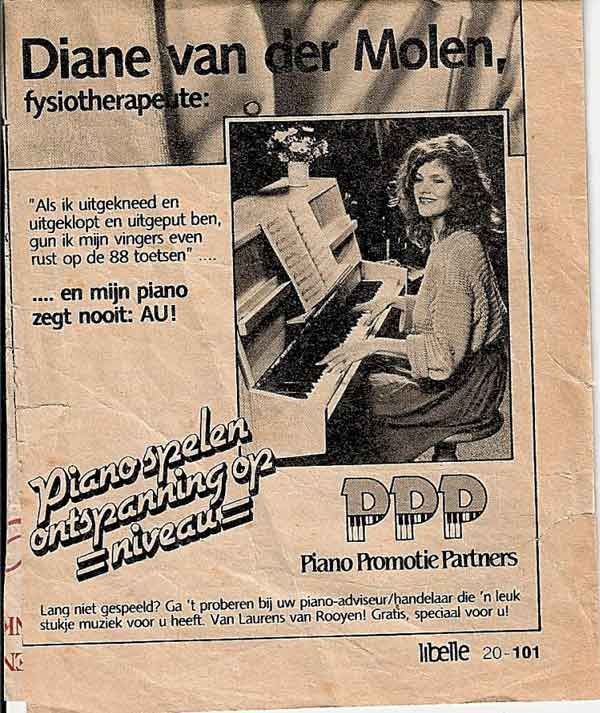 Dafne als Diana van der Molen in Libelle...